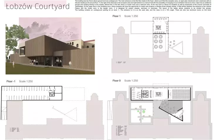 Plansza konkursowa, proj.: Alicja Bużek