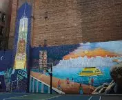 Two New York Peace Walls - CITYarts' realizations always refer to local history or interpret the emblems of the neighborhood in which they are built