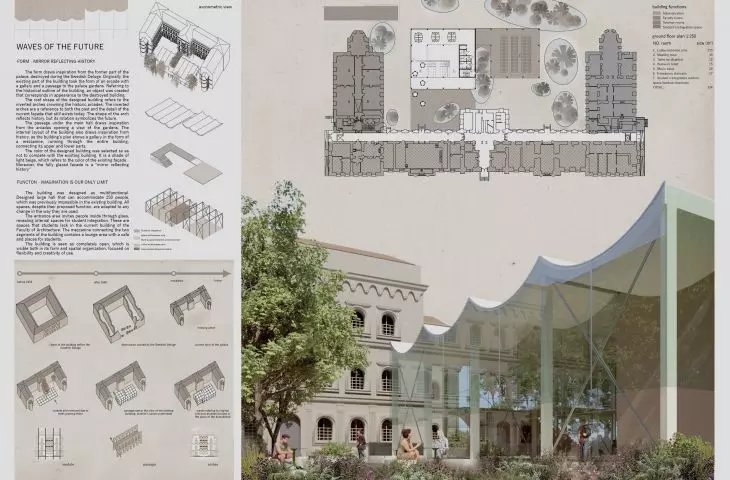 Plansza konkursowa, proj.: Julia Gonet