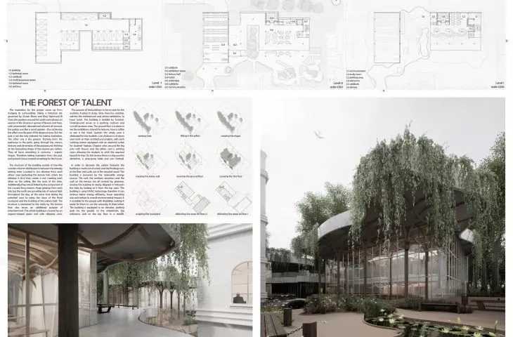 Plansza konkursowa, proj.: Piotr Hańderek