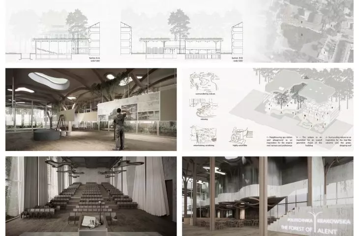 Plansza konkursowa, proj.: Piotr Hańderek