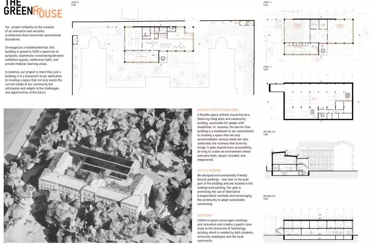 Plansza konkursowa, proj.: Łukasz Krężelok, Anna Wcisło, Miłosz Sadowski