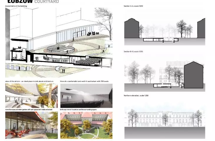 Plansza konkursowa, proj.: Zuzanna Krzywda