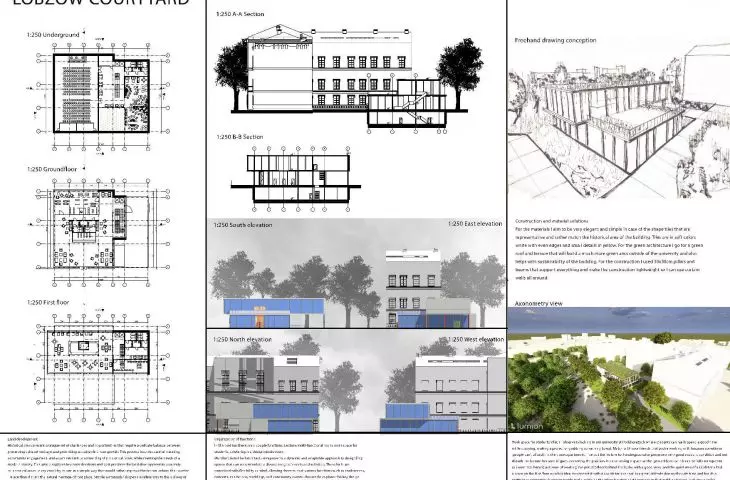 Plansza konkursowa, proj.: Wiktor Kucharski