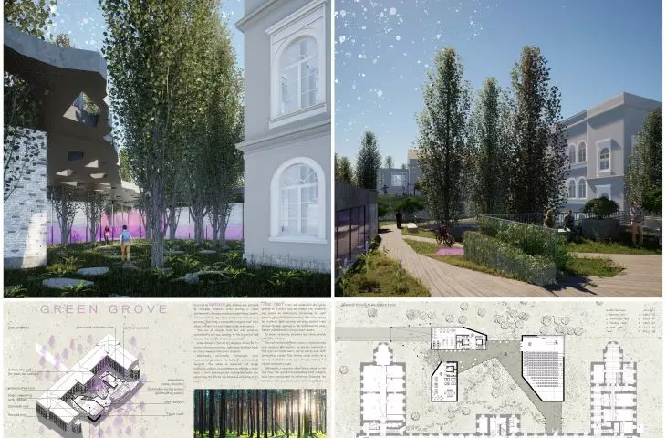 Plansza konkursowa, proj.: Izabela Maciaś