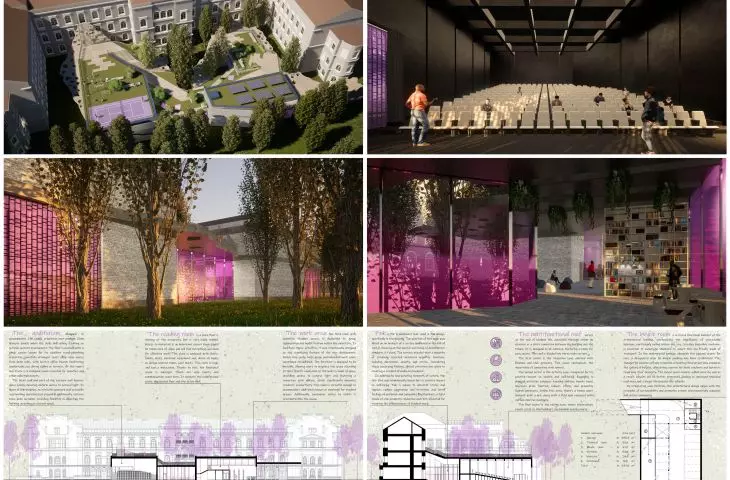 Plansza konkursowa, proj.: Izabela Maciaś