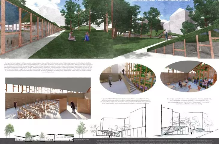 Plansza konkursowa, proj.: Maite Etxebarria Delgado