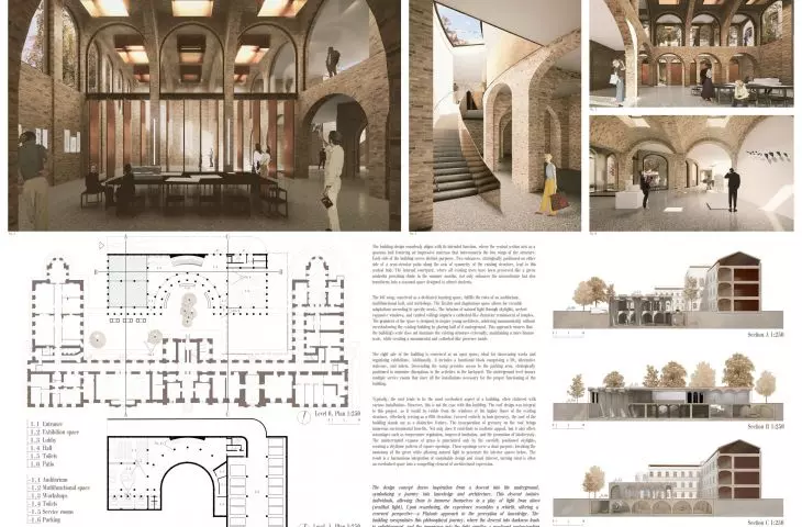 Plansza konkursowa, proj.: Jakub Masłowski