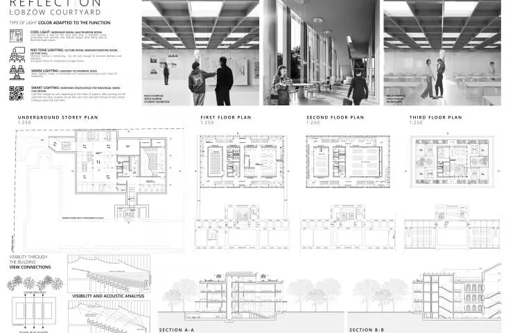 Plansza konkursowa, proj.: Szymon Misiak, Olga Zaremba