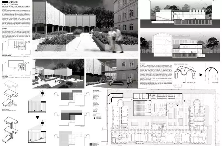 Plansza konkursowa, proj.: Aleksandra Pękala