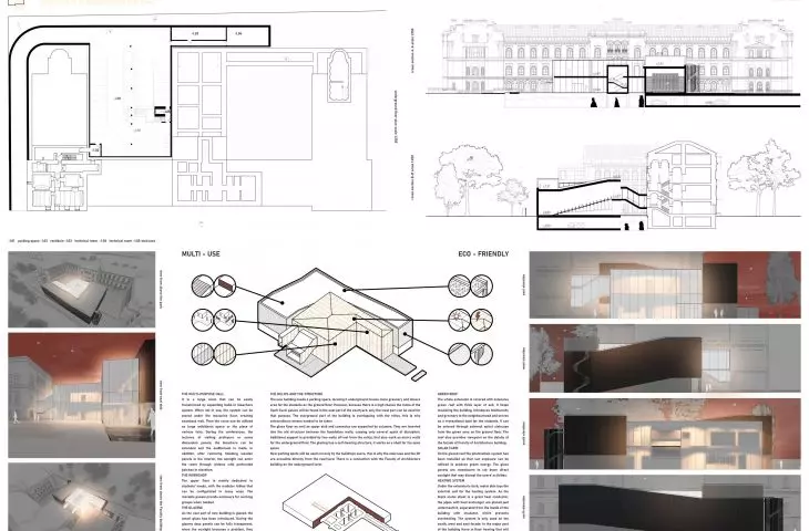 Plansza konkursowa, proj.: Barbara Prejznar