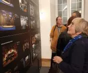 wystawa w Sali Senatu Akademii Teatralnej