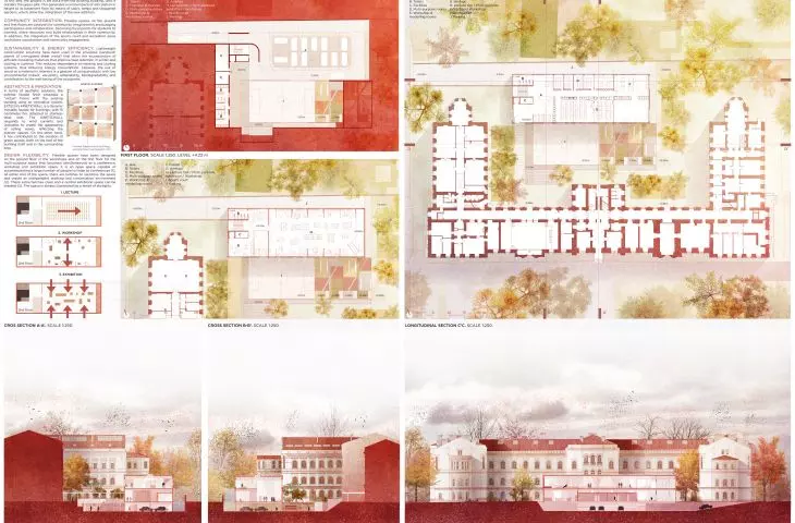  Plansza konkursowa proj.: Rufino Maria del Pilar Canterla, Rodriguez Leo Dominguez, Rufian Patricia Garcia