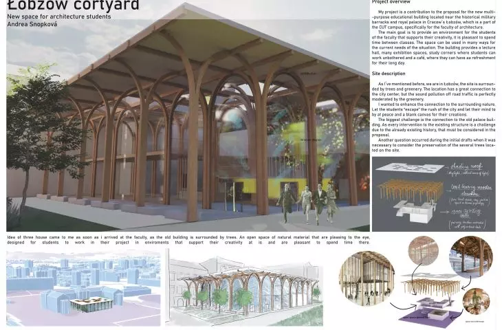 Plansza konkursowa, proj.: Andrea Snopková