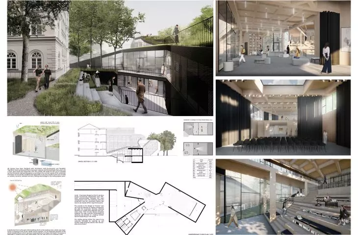Plansza konkursowa, proj.: Zofia Staszel, Sara Bujakowska