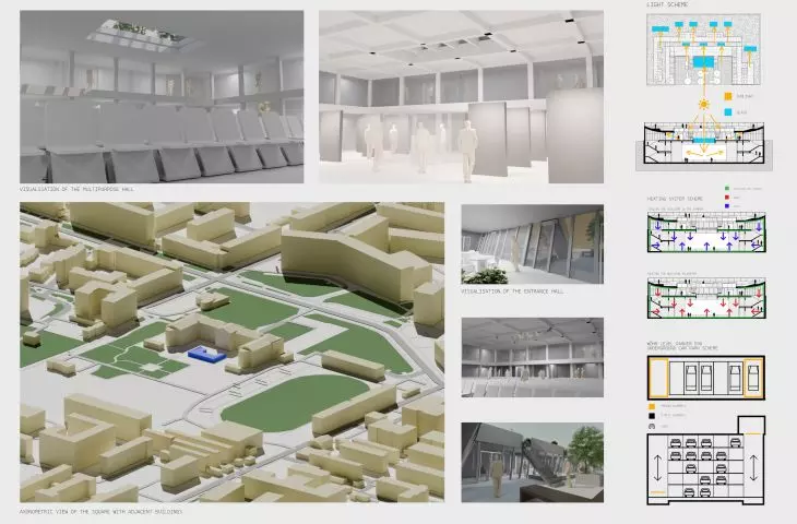 Plansza konkursowa, proj.: Paweł Witkowski, Filip Pielot