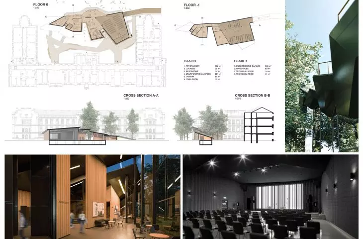 Plansza konkursowa, proj.: Miłosz Wojtyga