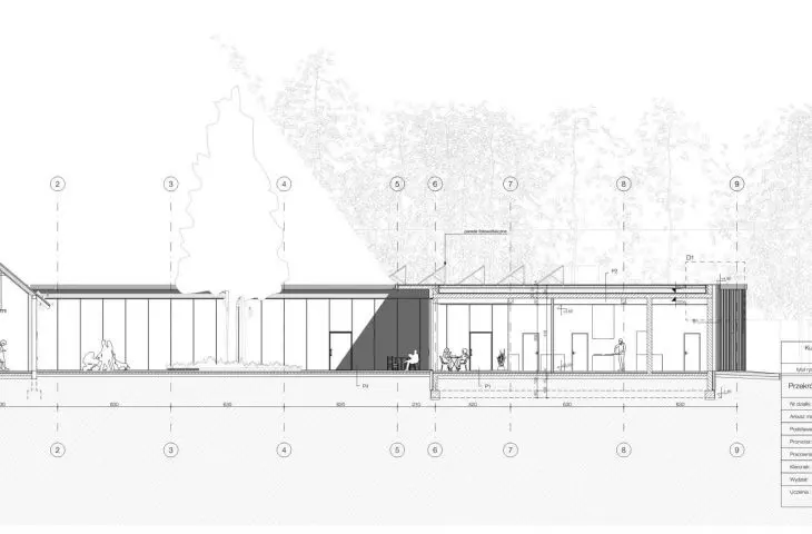 B-B section