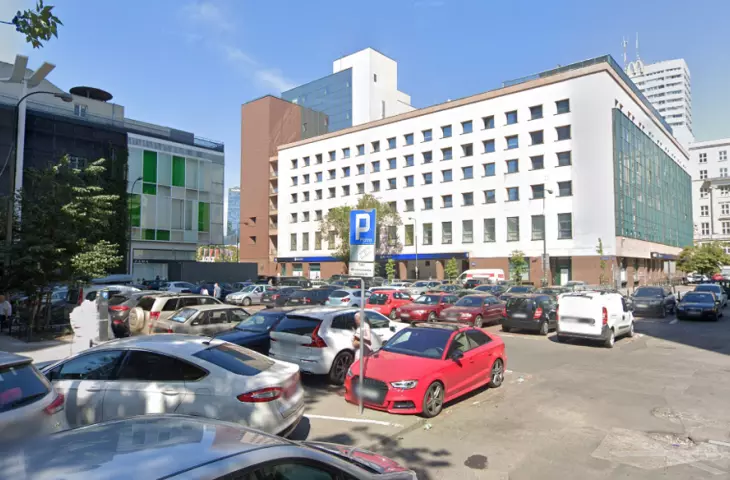 New square on Zgoda Street, current state