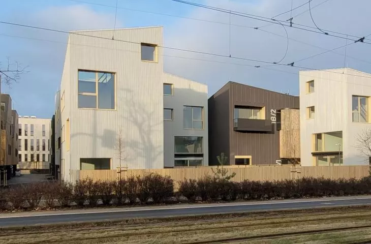 Murawa 2 residential complex in Poznań, designed by Insomia