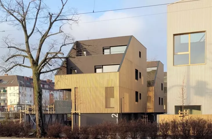 Murawa 2 residential complex in Poznań, designed by Insomia