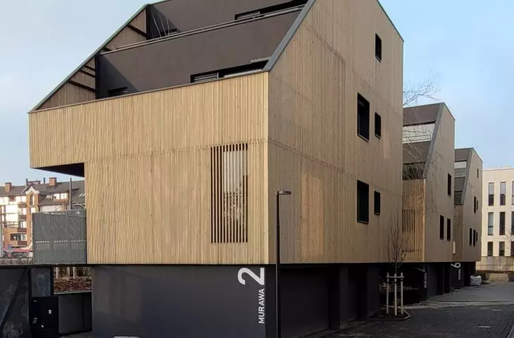 Murawa 2 residential complex in Poznań, designed by Insomia