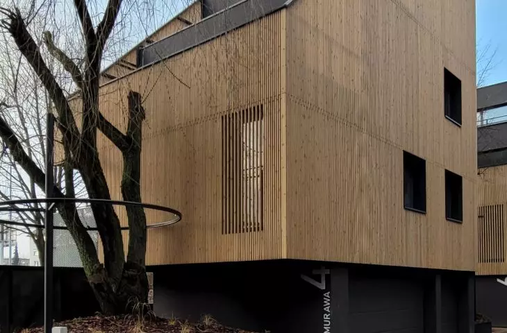 Murawa 2 residential complex in Poznań, designed by Insomia