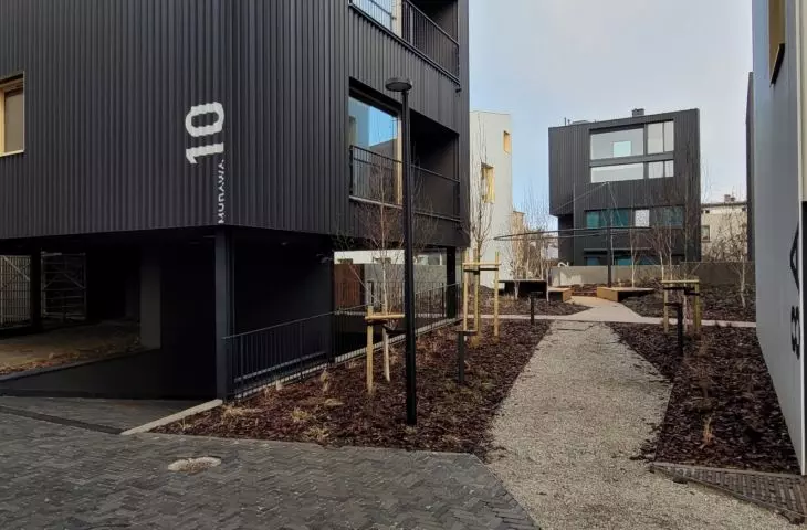 Murawa 2 residential complex in Poznań, designed by Insomia