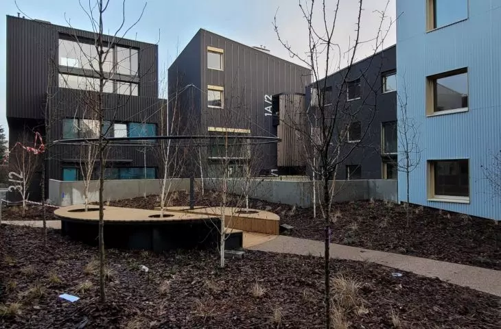 Murawa 2 residential complex in Poznań, designed by Insomia