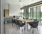 view of the living area