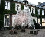 Komorebi pavilion in Charlottenborg courtyard