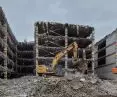Demolition of Galeria Malta in Poznań, 21.02.2024