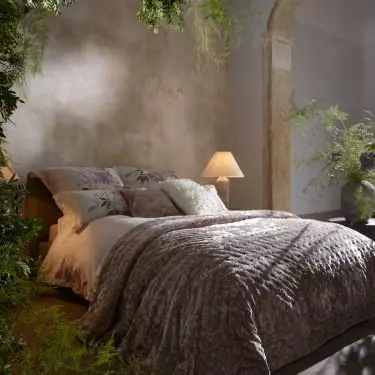 Soft warm light and green vines will create a romantic atmosphere