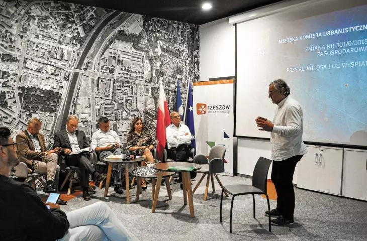 design workshop on the idea of development of public land (property of the Municipality of Rzeszów and the Podkarpackie Province)