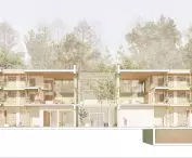 Projekt Re-Sanatorium, przekrój