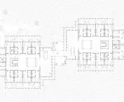Projekt Re-Sanatorium, rzut pierwszego piętra