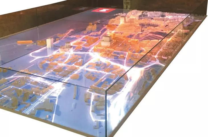 Hybrid model made for Helsingborg City Hall in Sweden by Horizone Graphics studio in collaboration with Reaktor 48 and City