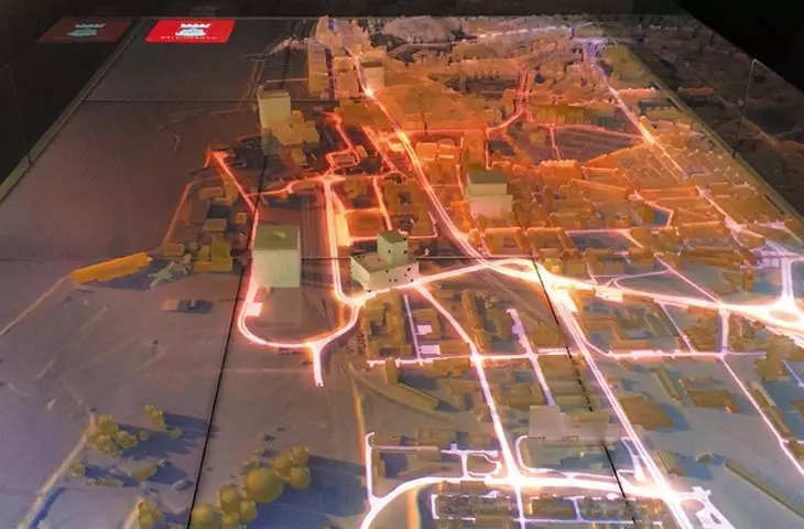 Hybrid model made for Helsingborg City Hall in Sweden by Horizone Graphics studio in collaboration with Reaktor 48 and City