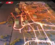 Hybrid model made for Helsingborg City Hall in Sweden by Horizone Graphics studio in collaboration with Reaktor 48 and City