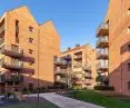 Brick housing estate has a modern twist on Gdansk townhouses