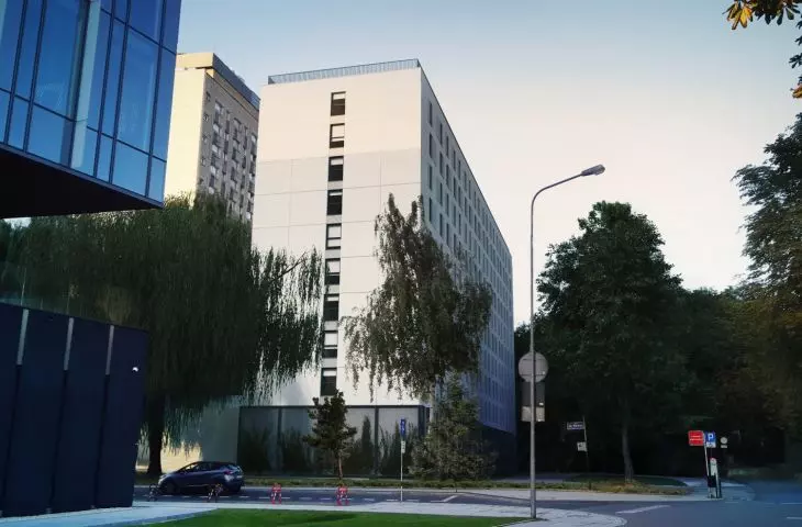 Student Depot Polonez dormitory in Poznań - expansion