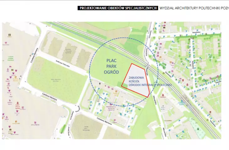 fragment prezentacji podsumowującej prace semestralne studentów WA PP pod kierunkiem dr Tomasza  Jastrząba 