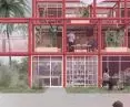 Students put emphasis on greenery and terraces