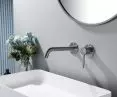 Concealed washbasin tap BOSTON BOS-BPU.110 NIKIEL (color STEEL)