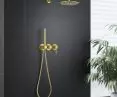 Concealed shower set BOSTON BOS-ZKP.350 GOLDEN SPANISH