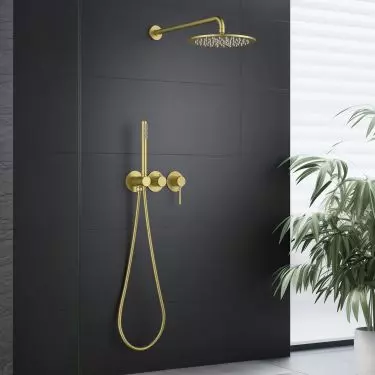 Concealed shower set BOSTON BOS-ZKP.350 GOLDEN SPANISH
