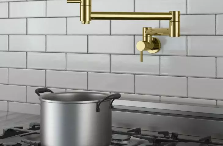 Bateria do uzupełnienia garnków, pot filler. IMAX ZŁOTO SZAMPAŃSKIE