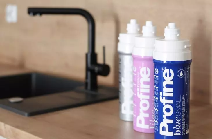 Water filters from the Italian company Profine are easy to adapt to individual needs