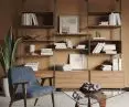 Bookcase in the Orto system 