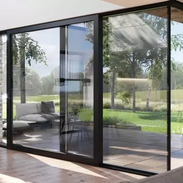 Glass corner